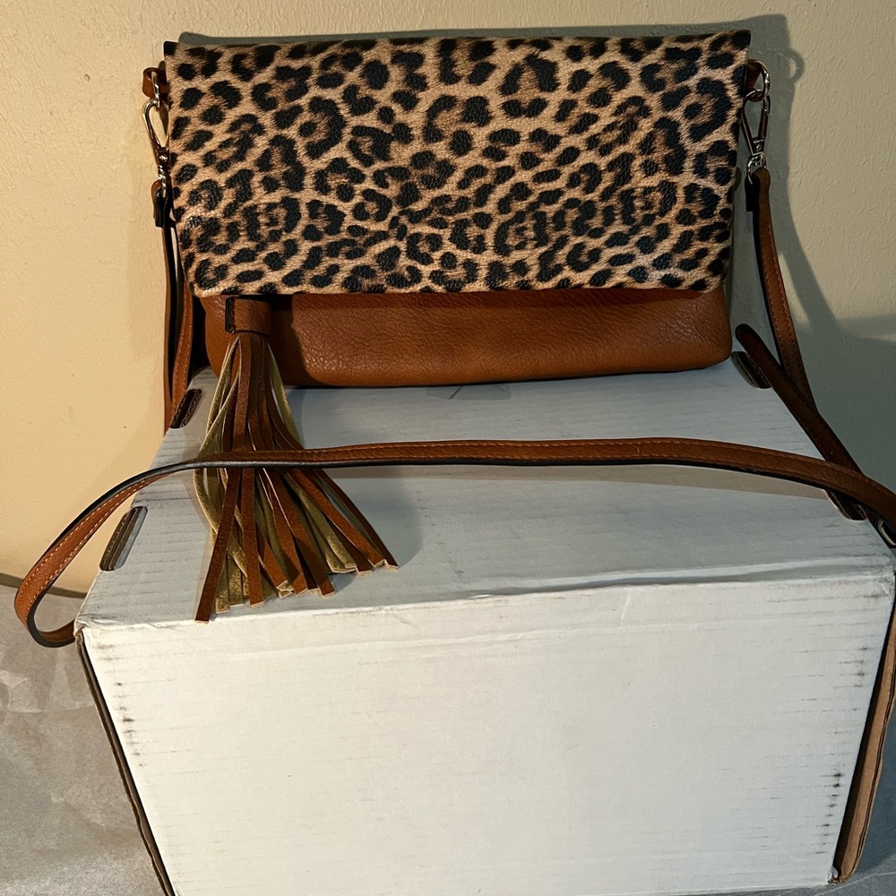 Small fold over clutch bag